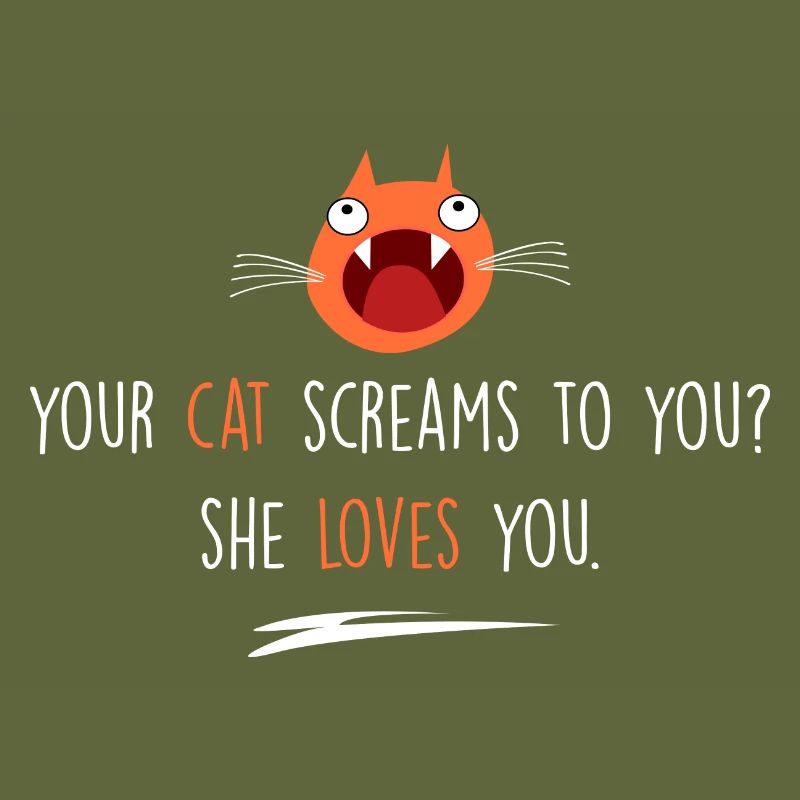Le chat t’aime