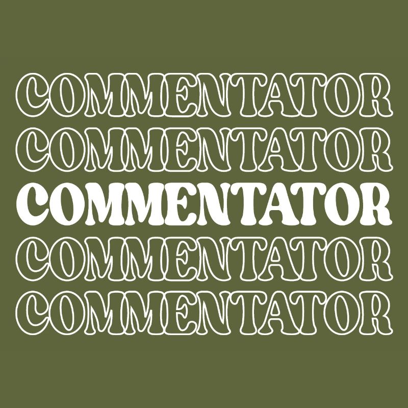Commentateur Animateur Annonceur Diffuseur
