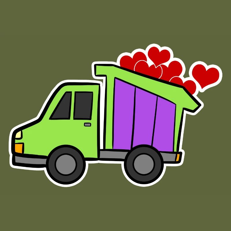 Excavator Construction Site Construction Worker Construction Heart I Gift