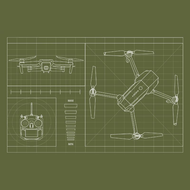 Drone Builder drone pilot quadcopter gift