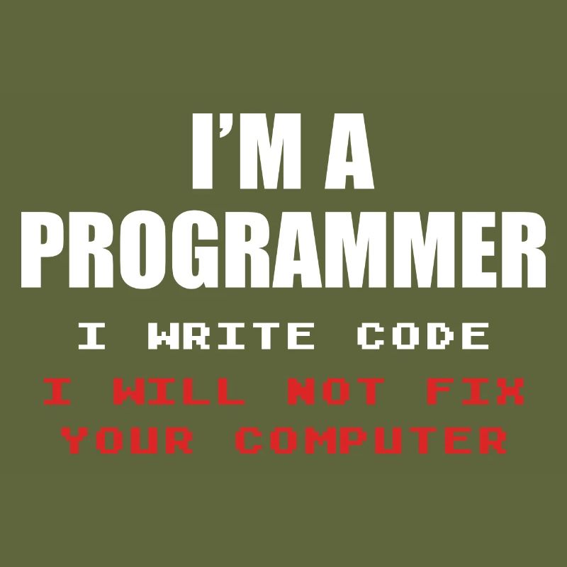 Programmer Geek Computer Programming Coder L