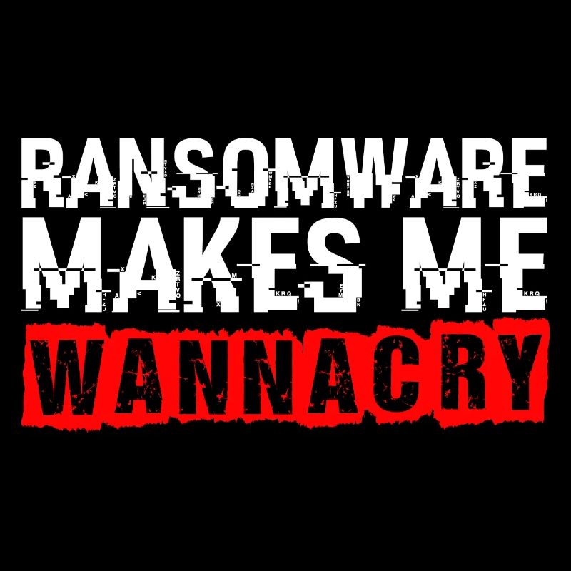 Ransomware lässt mich weinen Hacker Code Hacker
