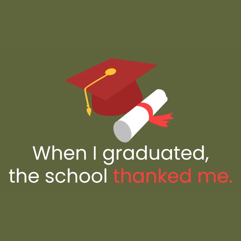 When I graduated