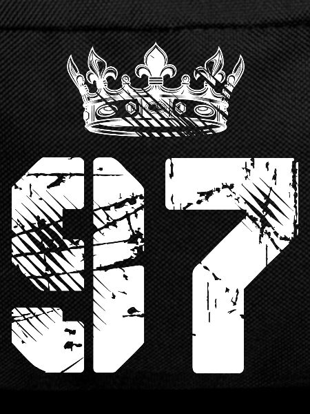 97 Number crown