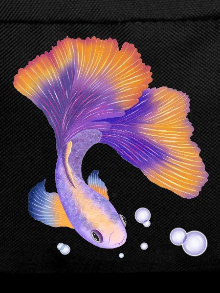 Fish. Elegant under water
