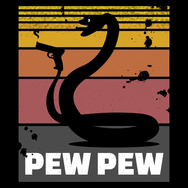 Snake with Pistol (Pew Pew)