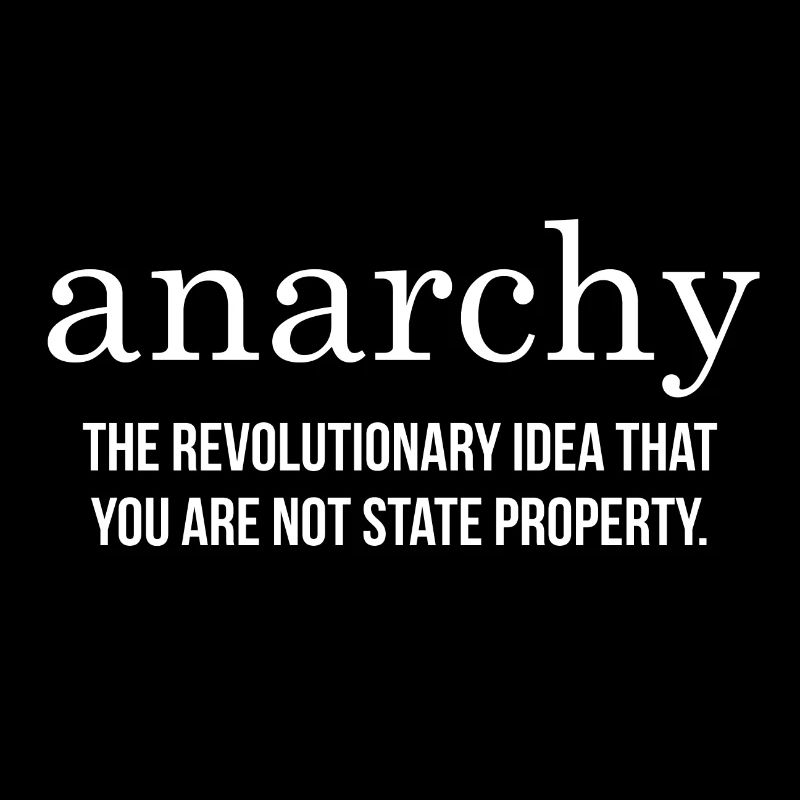 Anarchist Anarchism Anarchy State Property