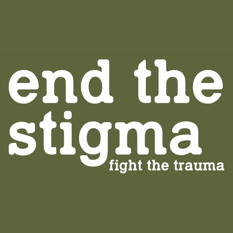 Beenden Sie das Stigma Kampf Das Trauma