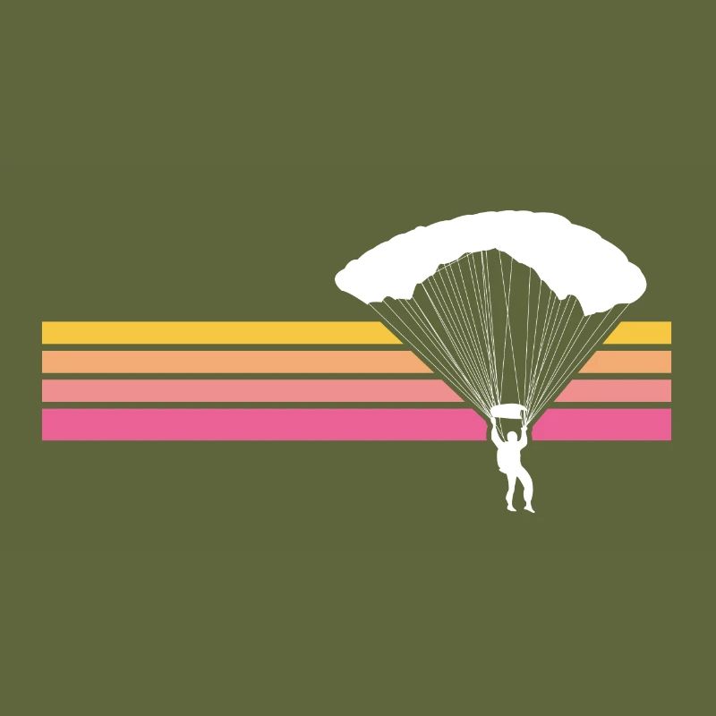Coups de parachutisme en parachute