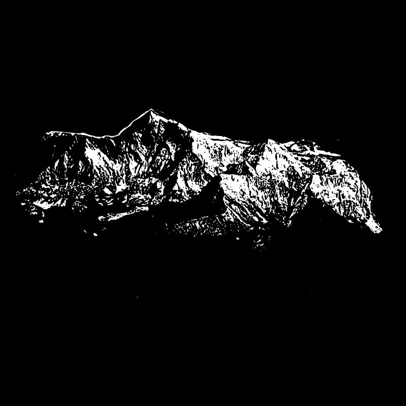 Mountains Outline