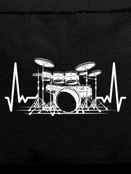 Drums Heartbeat EKG Drummer Drum