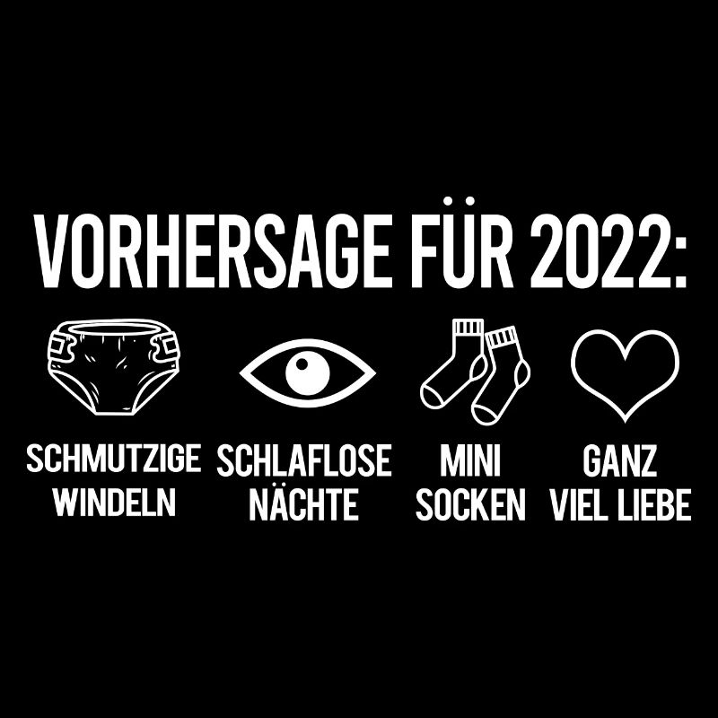 VORHERSAGE FÜR 2022 - WERDENDER PAPA GESCHENK