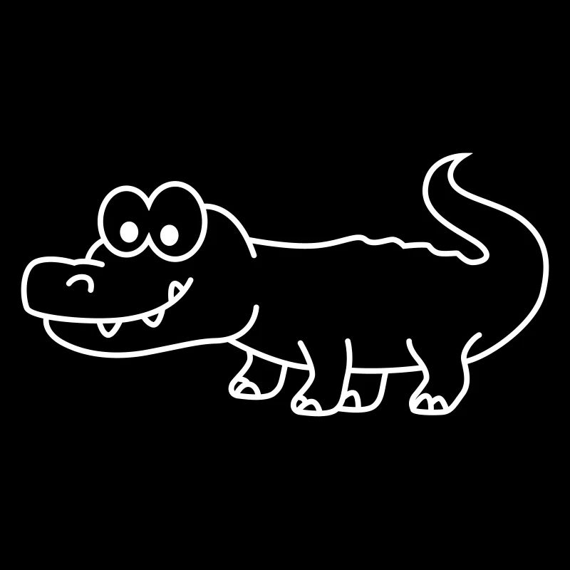 Alligator Comic Animal