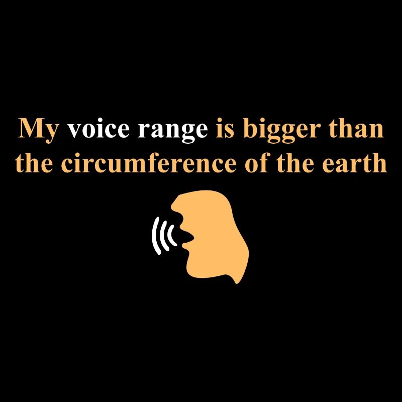 My vocal range!