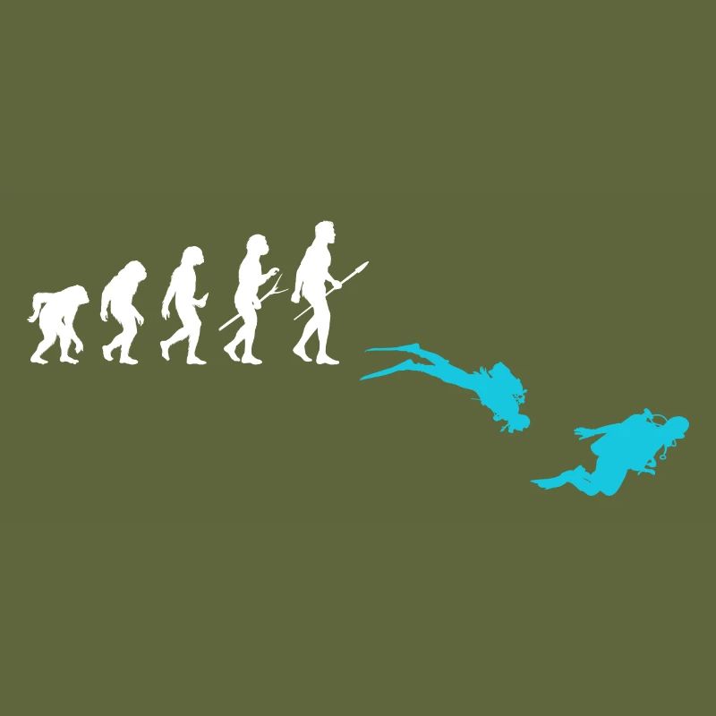 Tauchen Evolution Taucher