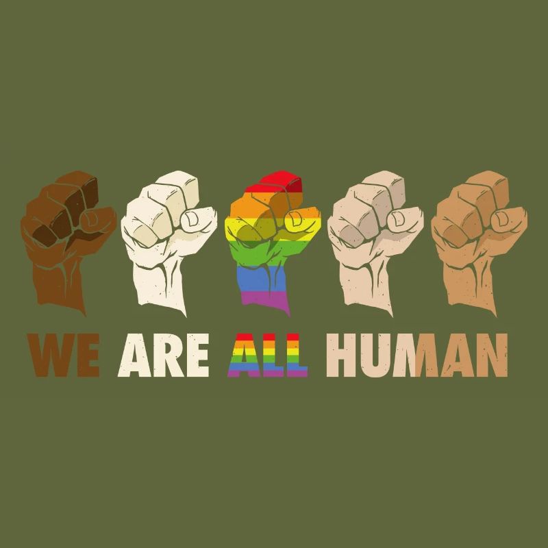 We are all Human - Pride Diversity