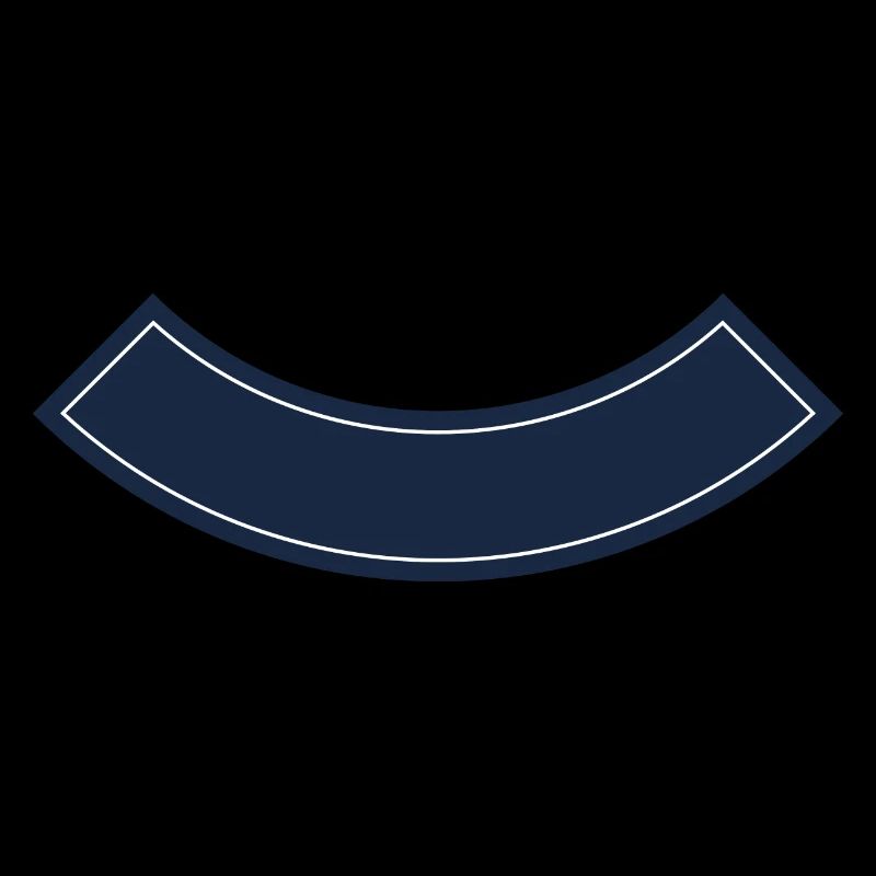 Banner gebogen unten