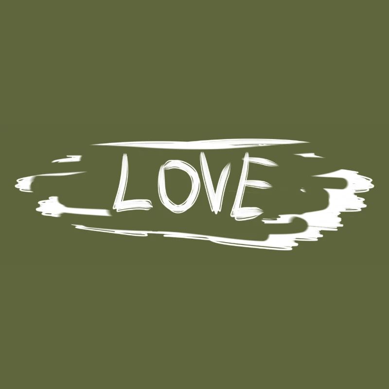 Love Text Pattern Symbol Stroke