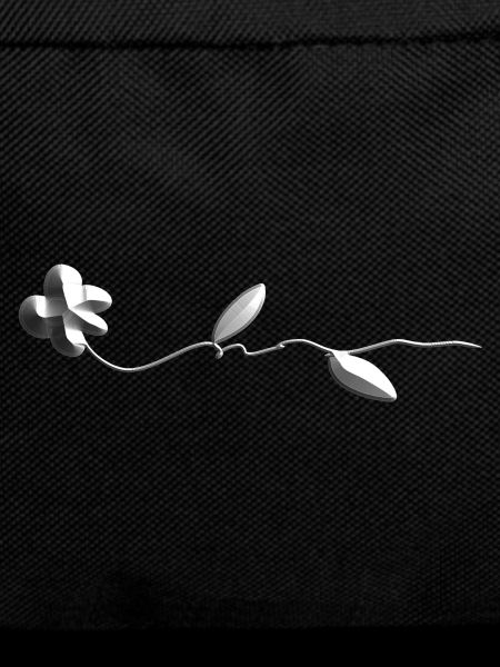 gray flower rose plant