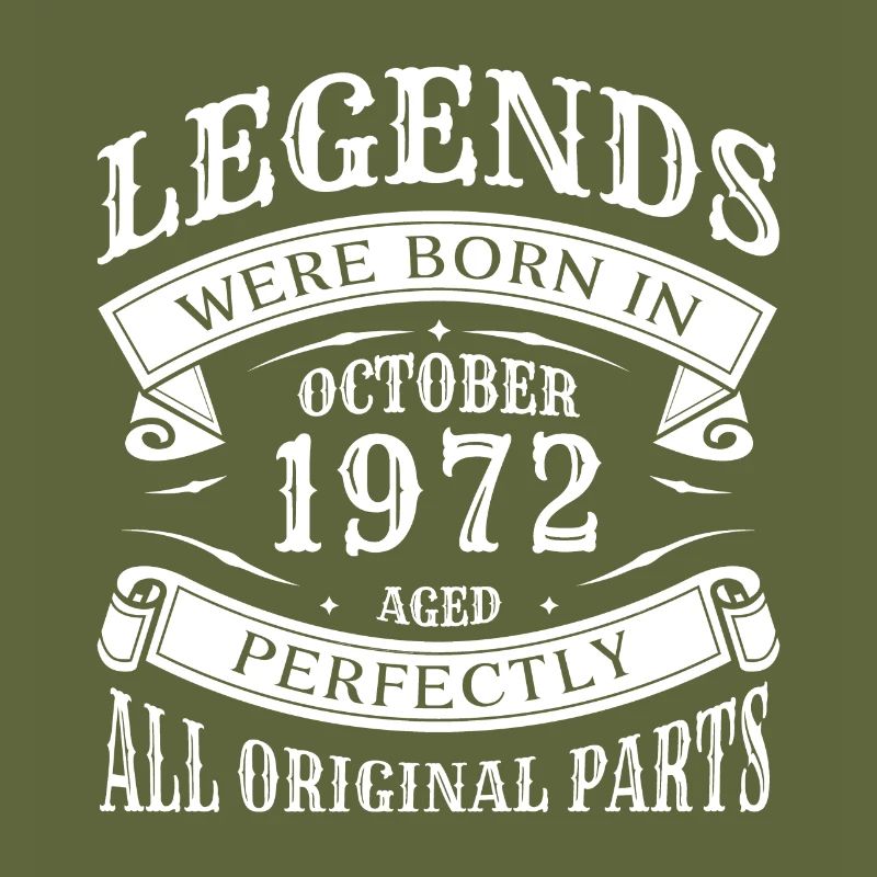 October 1972 - 50th birthday gift. Legend.