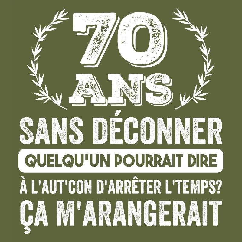 70 Ans Sans Déconner Cadeau D'anniversaire 70ans