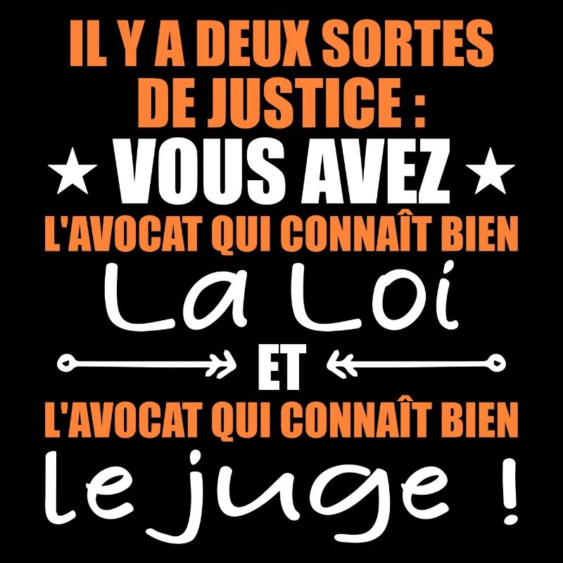 Il y a Deux Sortes de Justice / Humour Avocat