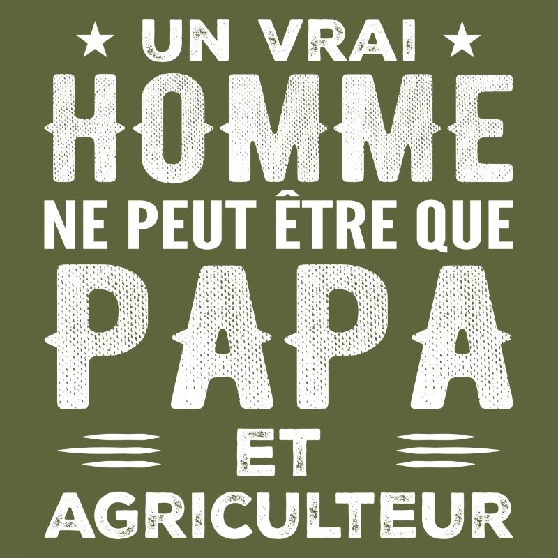 Ein echter Mann ist nur ein Vater und ein Bauer