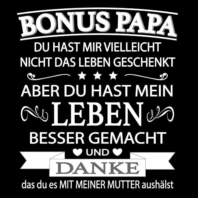 Bonus Papa Stiefvater Patchwork Patchworkfamilie
