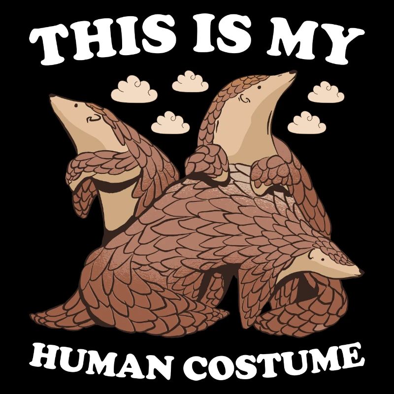 This Is My Human Costume Pangolin