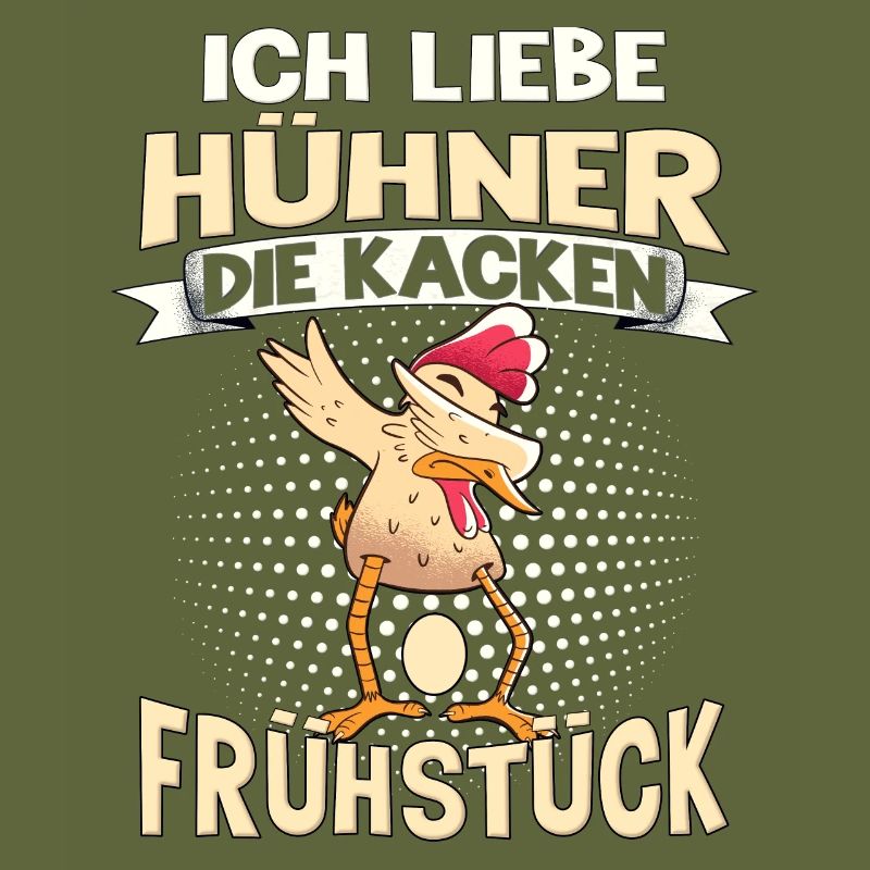 Huhn Spruch Bäuerin Bauer Hahn Henne