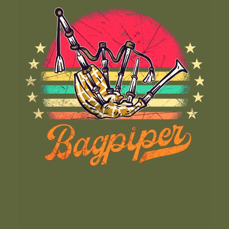 Cornemuse Kilt Écossais Beat Cornemuse