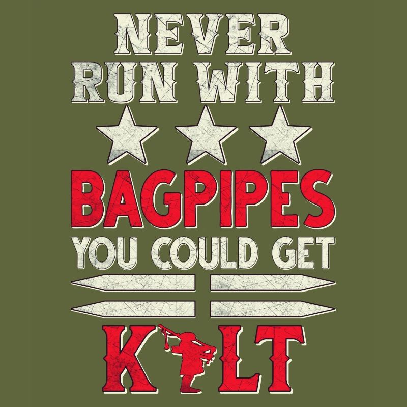 Cornemuse Kilt Écossais Beat Cornemuse