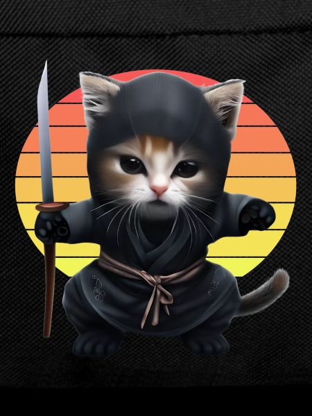 Ninja Cat Sunset