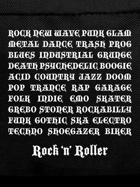 Genres Rock Blanc