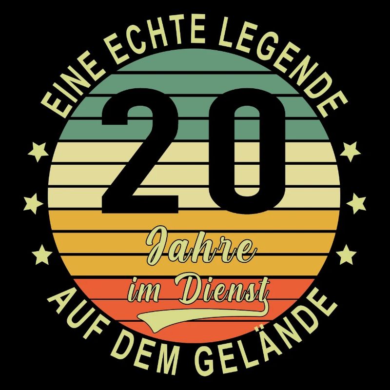20 Jähriges Dienstjubiläum Arbeitsjubiläum