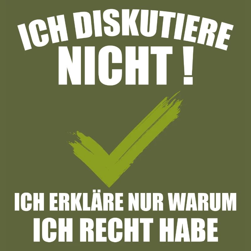 Ich Diskutiere Nicht