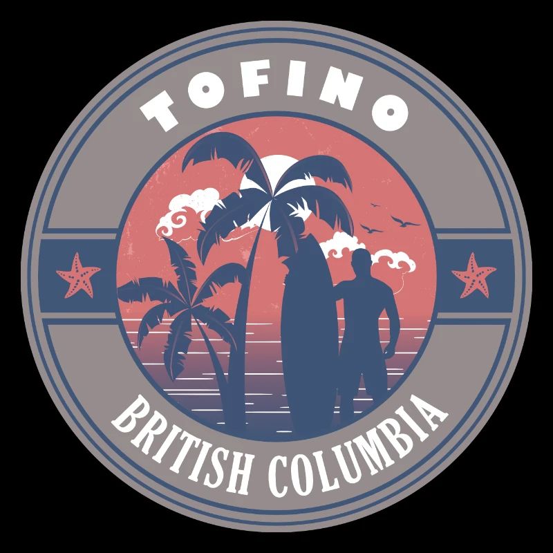 Tofino British Columbia Canada Summer Surf Design