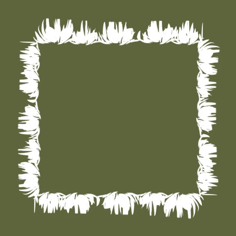 square square frame grass