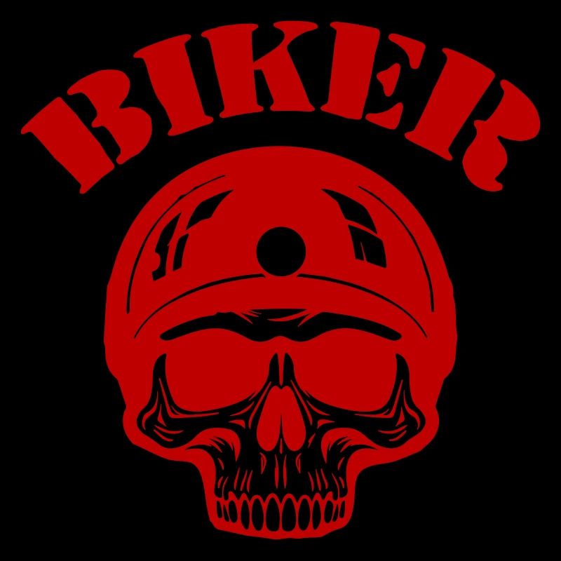 Skeleton Biker