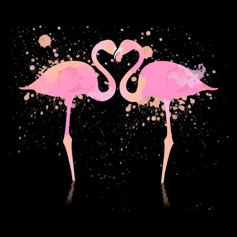 Flamingos Herz