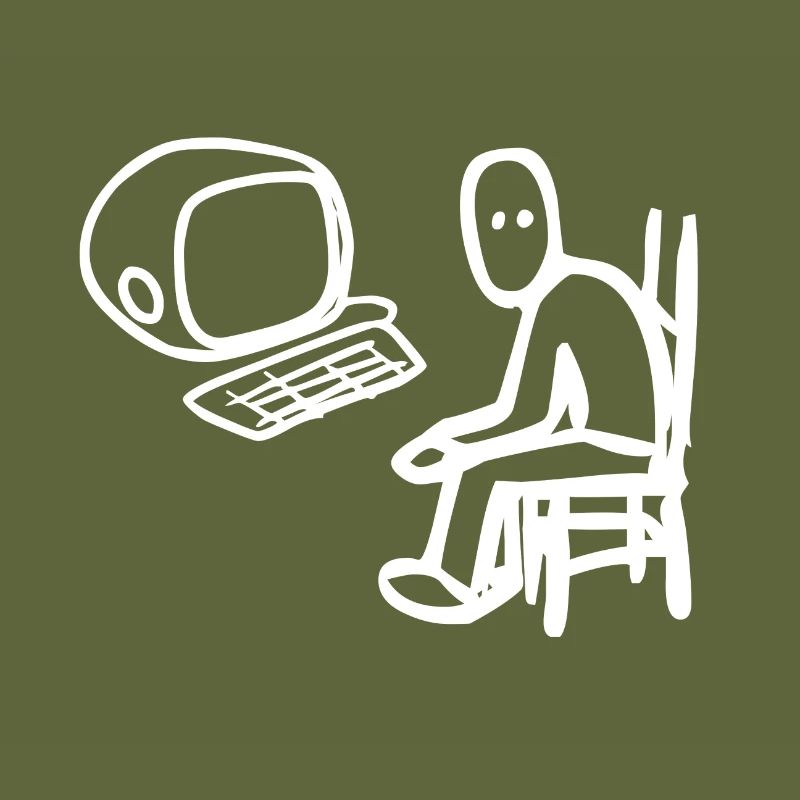 Nerd Geek Geschenk Computer PC Gamer Computerfreak