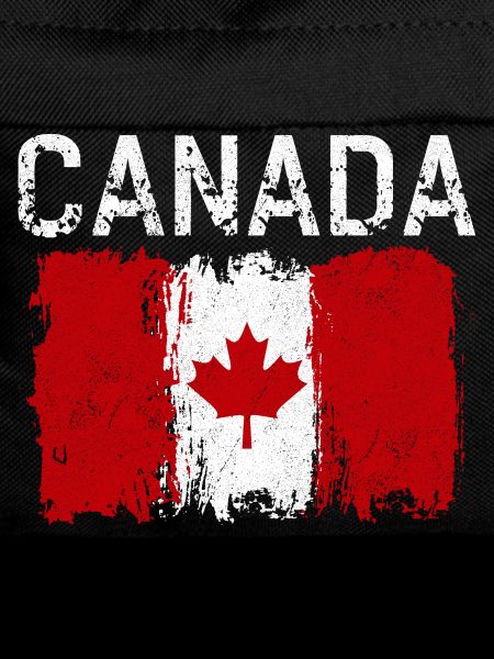 Distressed Canada Flag Print