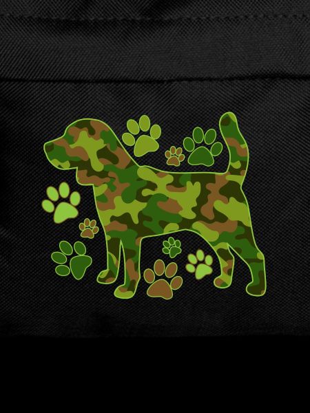 Beagle camouflage hunting dog