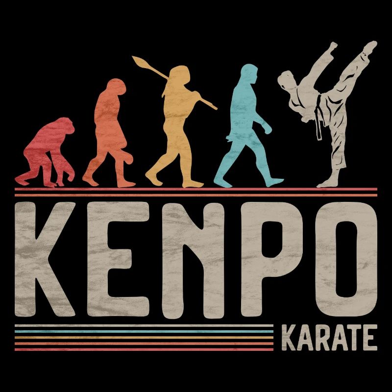 Kenpo Karate Evolution Funny Martial Arts Fighter