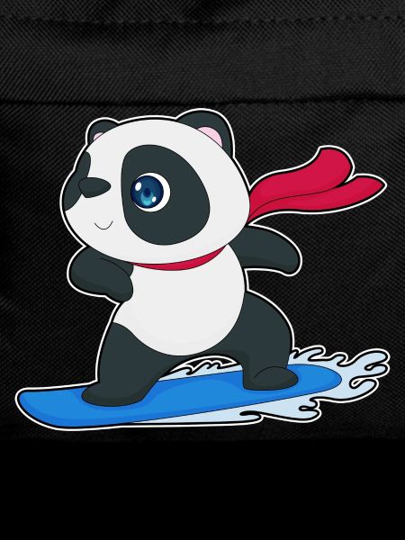 Panda Snowboarder Snowboard