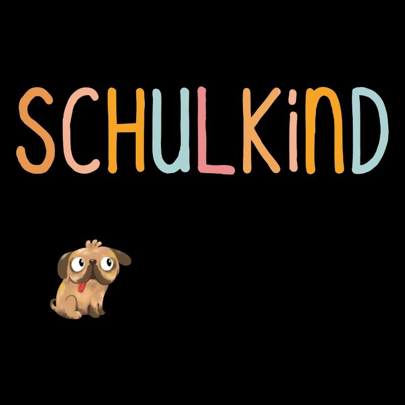 Schulkind - Mops