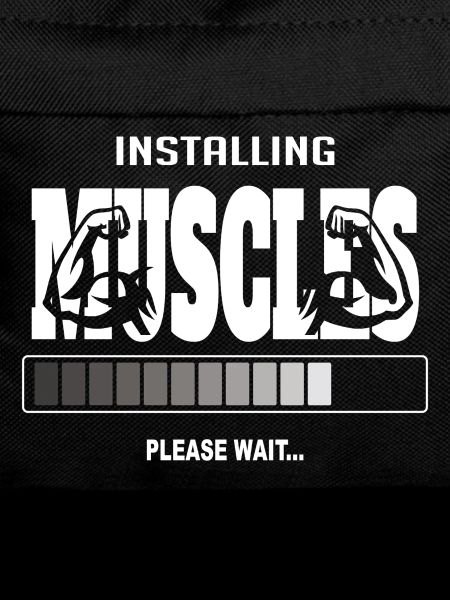 Installing Muscles – Funny Gym Workout