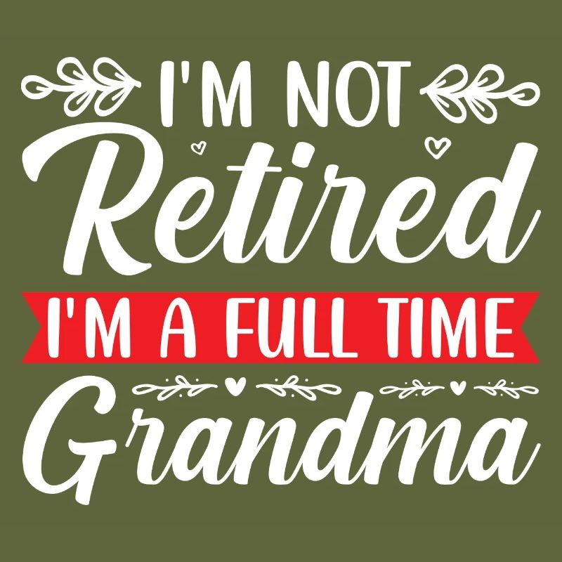 Retired Großmutter Lustiges Spruchdesign