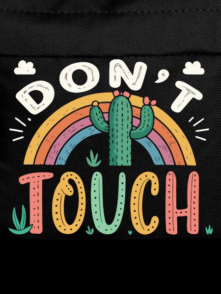 Rainbow Cactus Do Not Touch
