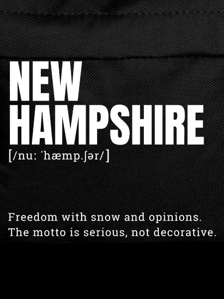 New Hampshire Snow Text
